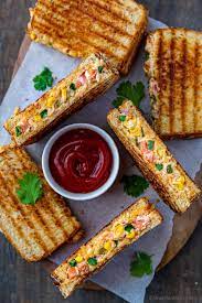 Creamy Vegetable Sandwich