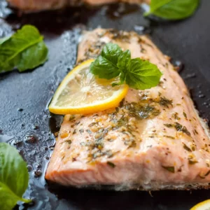 LEMON BASIL SALMON